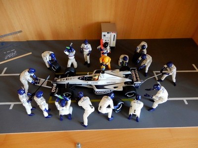 F1 Pitstop Diorama BMW-Williams