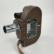Revere Eight Model 88 8mm Movie Camera Wollensak Cine Raptar Brown