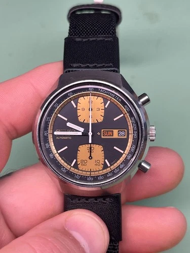 SEIKO  6138-8039 8030 John Player Special Chronograph Vintage 70's watch