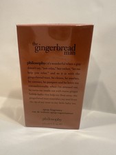 Philosophy The Gingerbread Man Eau De Toilette EDT 120 ml 4 fl oz NEW IN BOX