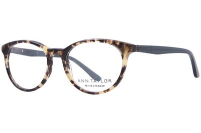 Ann Taylor ATP803 C02 Eyeglasses Women's Petite Tortoise/Teal Full Rim 48mm