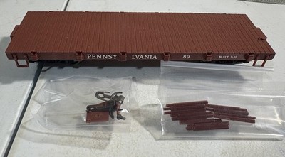 ON30 Spectrum 27314 PRR Flat Cars Lot of 2 w/ Boxes   Narrow Gauge