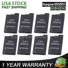 8PCS 2400mAh Rechargeable Battery Li-Ion For Sony PSP Slim 2000 2001 3000 3001