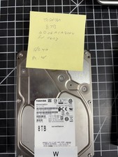 Toshiba 8TB,  7200 Rpm-3.5" HDD (MG06SCA800A) - USED - FREE SHIPPING