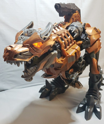 Transformers Age Of Extinction Stomp & Chomp Grimlock Dinosaur T-Rex 20'' Figure