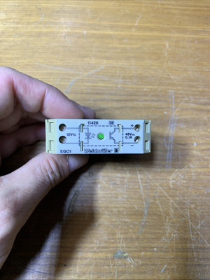 WEIDMÜLLER EGO1 11426 TERMINAL BLOCK 0,1A 12VDC 48VDC Optoisolator