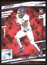 4937F 2022 Panini Prestige #384 Pierre Strong Jr. Xtra Points Diamond