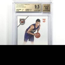 2015-16 Complete Devin Booker Rookie Autographs Sp No 24 Bgs 9.5/10 826