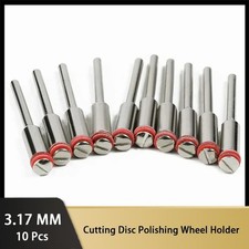 10 Pcs Dremel Mandrel Set - 0.12 in Shank, 1.5 in Length Cut Off Wheel Polishing