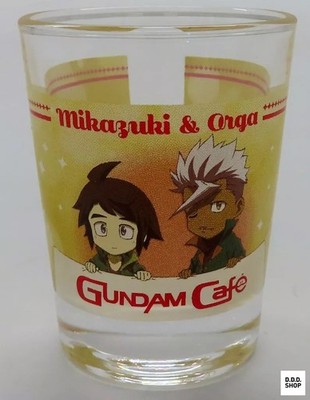 Iron Blood Orphans Mikazuki Orga Mini Glass Cafe 5th Anniv