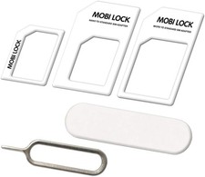 6-in-1 SIM Card Adapter Kit for iPhone Samsung HTC  All Android Smartphones