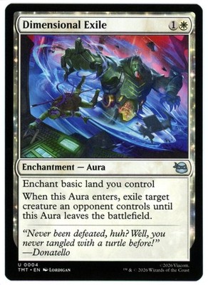 Dimensional Exile - 0004 - TMT Teenage Mutant Ninja Turtles TMNT - MTG