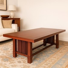 Table Cassina Taliesin 2 Bois Italie 1989