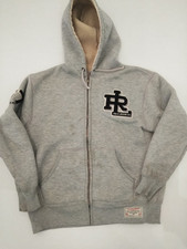 VTG. Ralph Lauren Polo Jeans Co Med Embroidered Hoodie Full Zip RL / 67 READ 