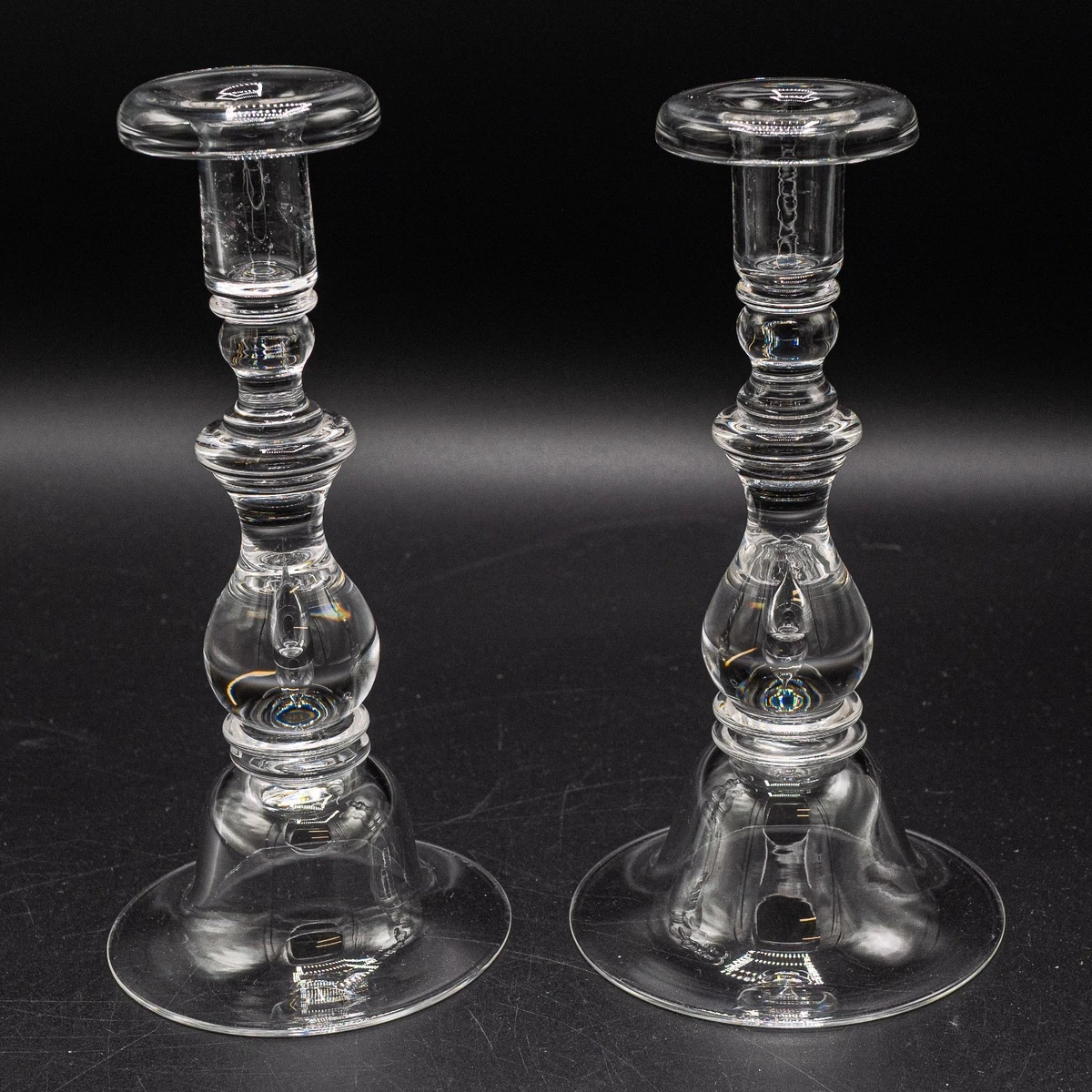 Steuben Glass Candlestick for sale | eBay