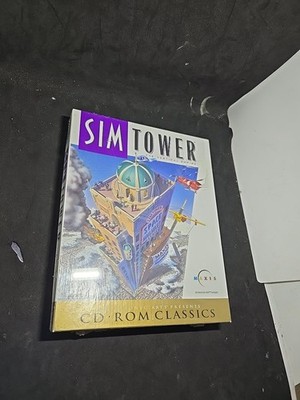 Sim Tower the Vertical Empire EA Cd-Rom Classics Factory Sealed 1997 Big Box PC