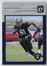 Shilique Calhoun RC 2016 Donruss Optic Purple Oakland Raiders #141
