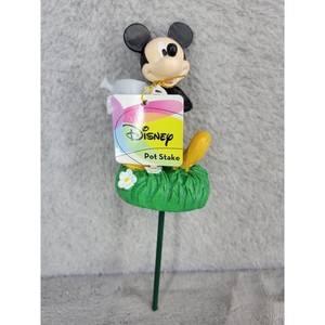 Disney Mickey Mouse Pot Stake Garden Decoration Watering Can Flower Grass