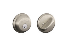 (Lot of 6) Schlage Deadbolt Keyed 1 Side, Hig...
