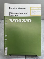 Volvo Service Manual Section 2 25 Emission Controls 760740 1976- Volvo Service Manual Section 2 25 Emission Controls 760740 1976-