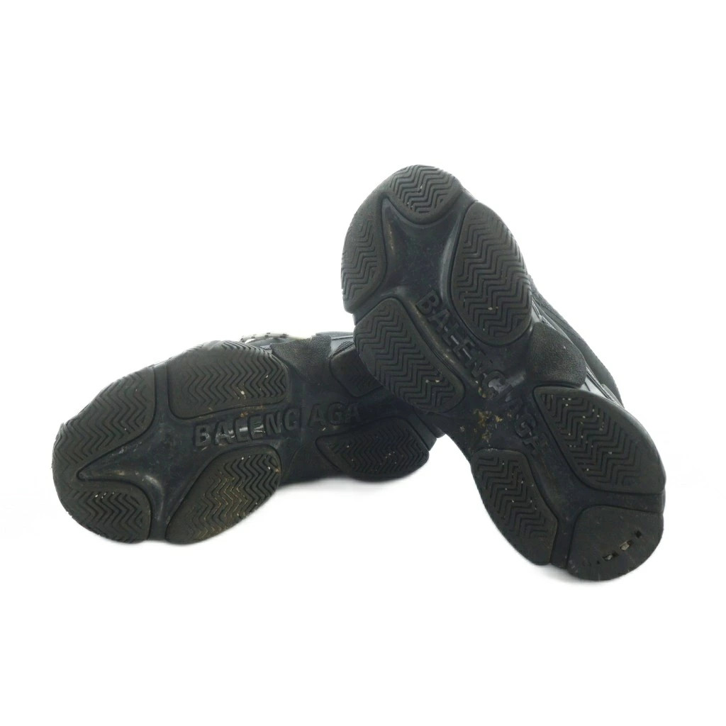 BALENCIAGA Triple S Dad Sneakers Shoes 25cm Black GY18 MQ Ladies From Japan thumbnail 6