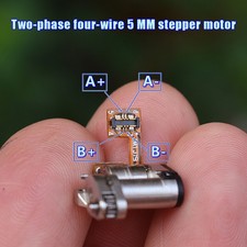 1PC Micro Precision Stepper Motor Planetary Metal Gearbox Gear Stepping Motor