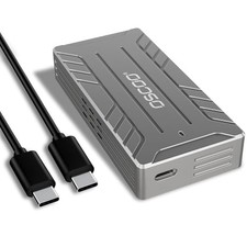 40Gbps USB4 M.2 NVMe Enclosure, Active Cooling Design with Built-in Fan,