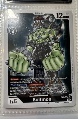 Digimon CCG Boltmon EX1-054 Regular