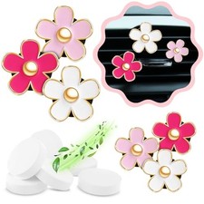 Girl Car Accessories Air Lavender Eucalyptus Jasmin Pink White Light Pink