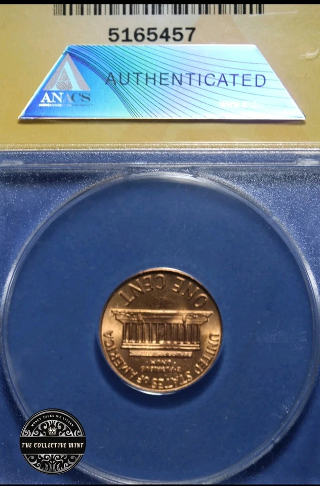 1972 Lincoln Penny~1¢~MS63~DDO FS-107 DIE 7~LINCOLN MEMORIAL CENT~Must Have! - Image 2 of 3