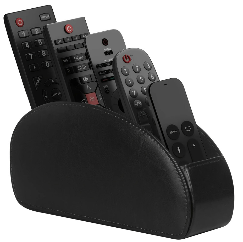 Control Holder With 5 Compartments Desktop Organizer Storage Box