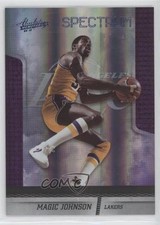 2009-10 Absolute Memorabilia Platinum Spectrum /25 Magic Johnson #109 HOF 1u9