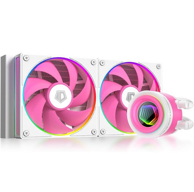ID-COOLING FX240 PRO Liquid CPU Cooler for Desktop - 240mm 240mm, Pink