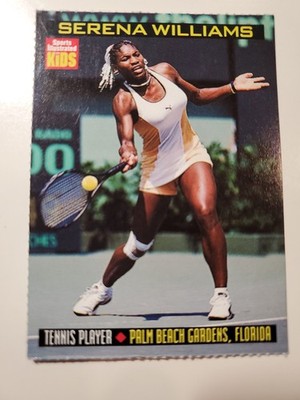 SERENA WILLIAMS RC ROOKIE CARD - 1999 Sports Illustrated for Kids Series 4 #814