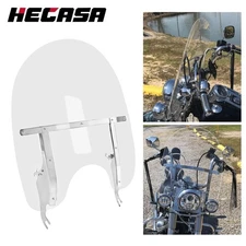 26" Front Windshield Windscreen For Harley Heritage Softail Classic FLS 2000-17