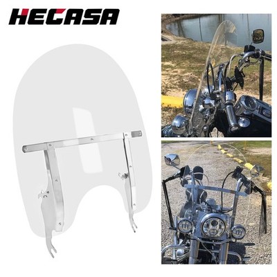 26'' Front Windshield Windscreen For Harley Heritage Softail Classic FLS 2000-17