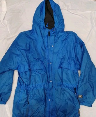 Helly Hansen Weatherproof Packable Jacket Sz XL Mens Rain Mesh Lined Hooded