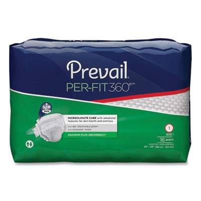First Quality PFNG012 Briefs Maximum Plus Absorbency 26-48'' Waist