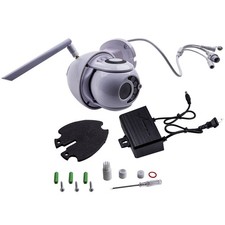 White 1080P HD 5X ZOOM CCTV Outdoor IP Camera Waterproof Home Security IR