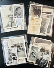 50 Vintage Snapshot Photo Lot - B&W Found Mixed Vernacular Art