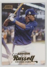 2017 Topps Stadium Club Gold Foil Addison Russell #165 c7z