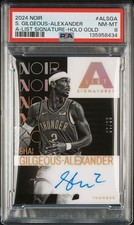 2024-25 Noir SHAI GILGEOUS-ALEXANDER A-List Signature Auto Gold #02/10 JsyNo 1/1
