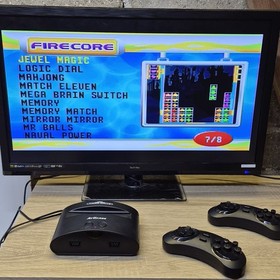 Boxed Sega Megadrive Console Mini Classic 80 Games 2 Wireless Controllers VGC