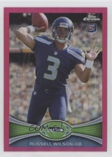 2012 Topps Chrome BCA Refractor 91/399 Russell Wilson #40 2u3
