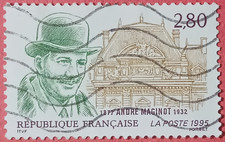 France 1995 - Andre Maginot 2,80 - Yvert 2966 Oblitéré Used Stamp Military