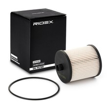 Kraftstofffilter RIDEX 9F0386 passend für PEUGEOT 407 Coupe (6C) Filtereinsatz