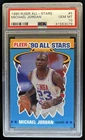 1990-91 Fleer Michael Jordan All Stars #5 Bulls PSA 10 GEM MINT