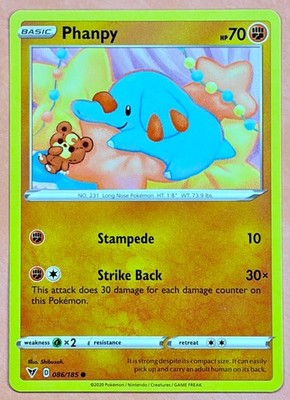 Phanpy & Teddiursa~ Cute Pokémon Cards ~ Fighting Type Pokemon Collection~