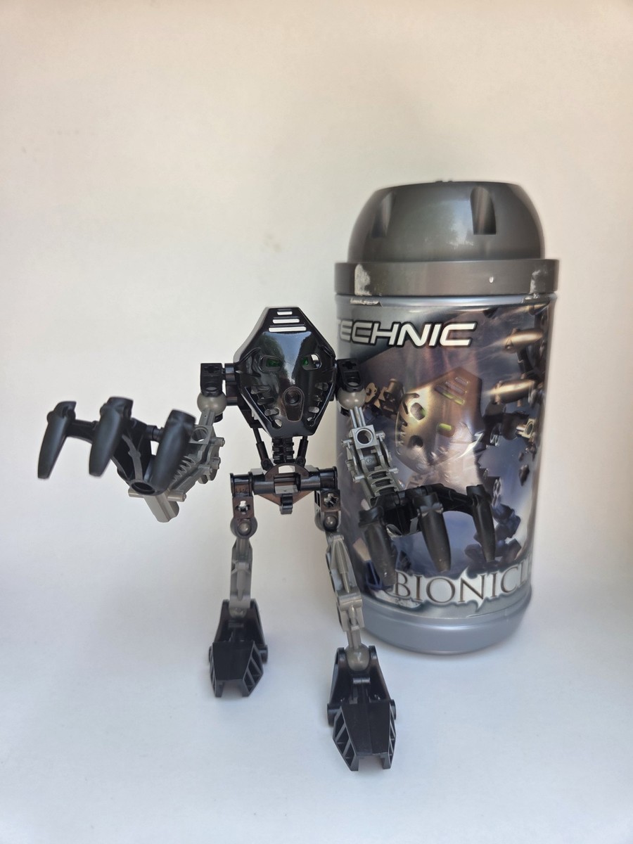 くにお LEGO Bionicle 8532 Onua Toa Mata 2001 Complete w/ Canister Manual