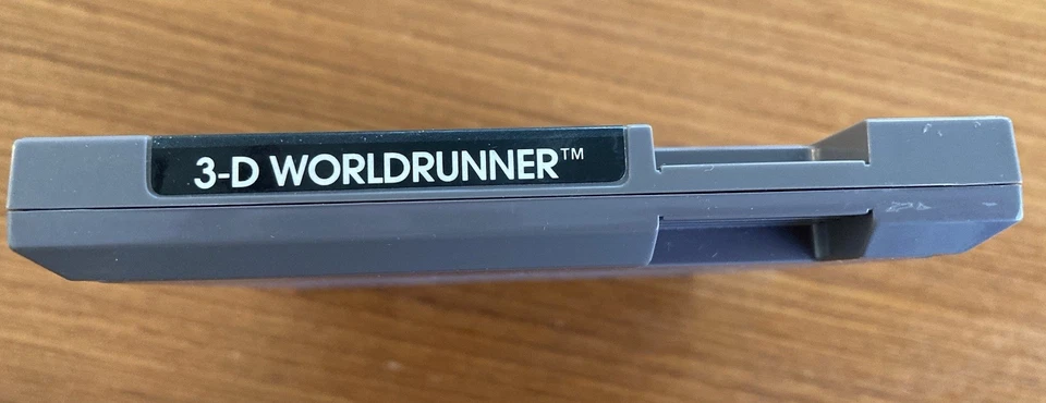 NES ~ 3D WORLDRUNNER ~ Nintendo Game 5 Screw NES-WO-USA Game Cart Only NTSC - Image 3 of 4